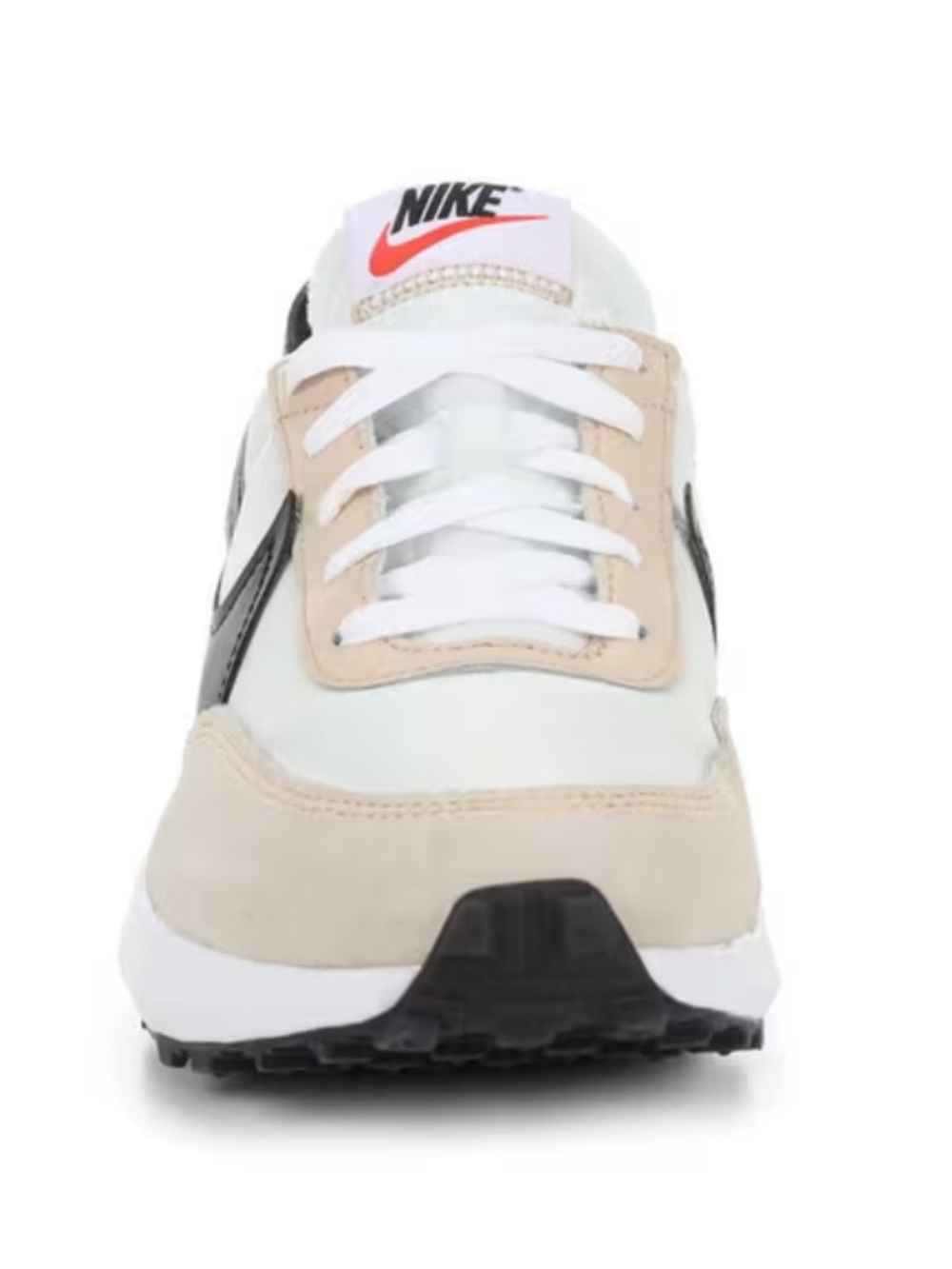 Nike Women's Sneakers in White, Beige & Black - Picture 4 of 11